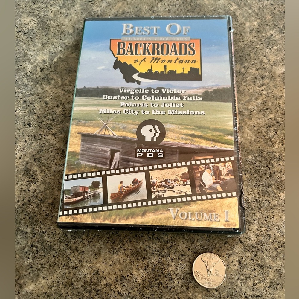 🎥 Best of Backroads of Montana Vol. 1 DVD [Montana PBS], NWT
